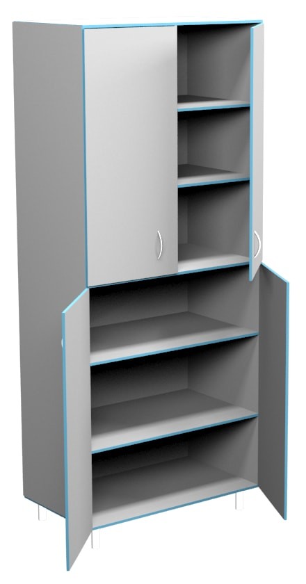 Шкаф для хранения химреактивов ШР НВК 800 (800x460x1820)