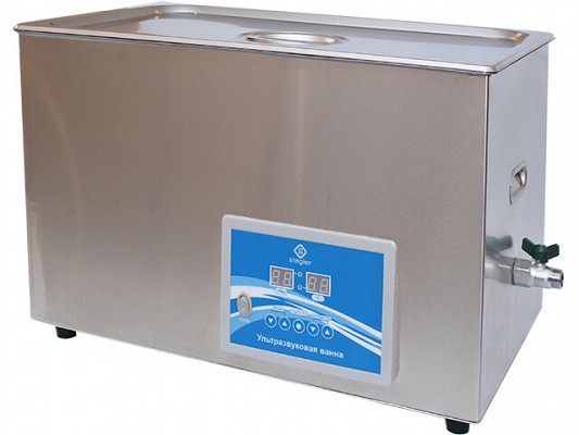 Ультразвуковая ванна  (мойка) Stegler 30DT (30 л, 20-80°C, 720W)