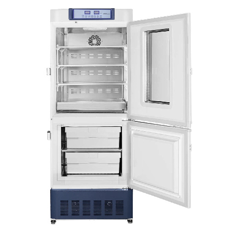 Холодильник медицинский фармацевтический с морозильной камерой Haier Biomedical HYCD-282A (+2°С…+8°С/-10°С…-40°С)