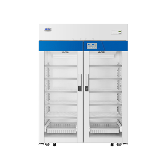 Холодильник фармацевтический Haier Biomedical HYC-1099, 2 двери с окном, (+2 ºС...+8 ºС)