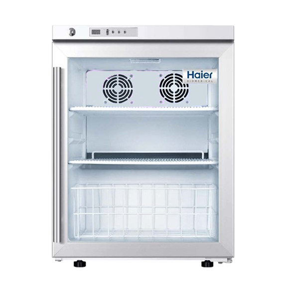 Холодильник медицинский фармацевтический Haier Biomedical HYC–68A (+2 ºС...+8 ºС). Дверца со стеклянным окном